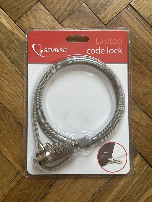 Охоронний трос Gembird для ноутбука