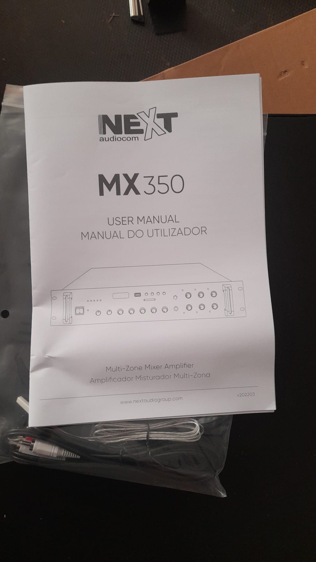 MX350
Amplificador Misturador