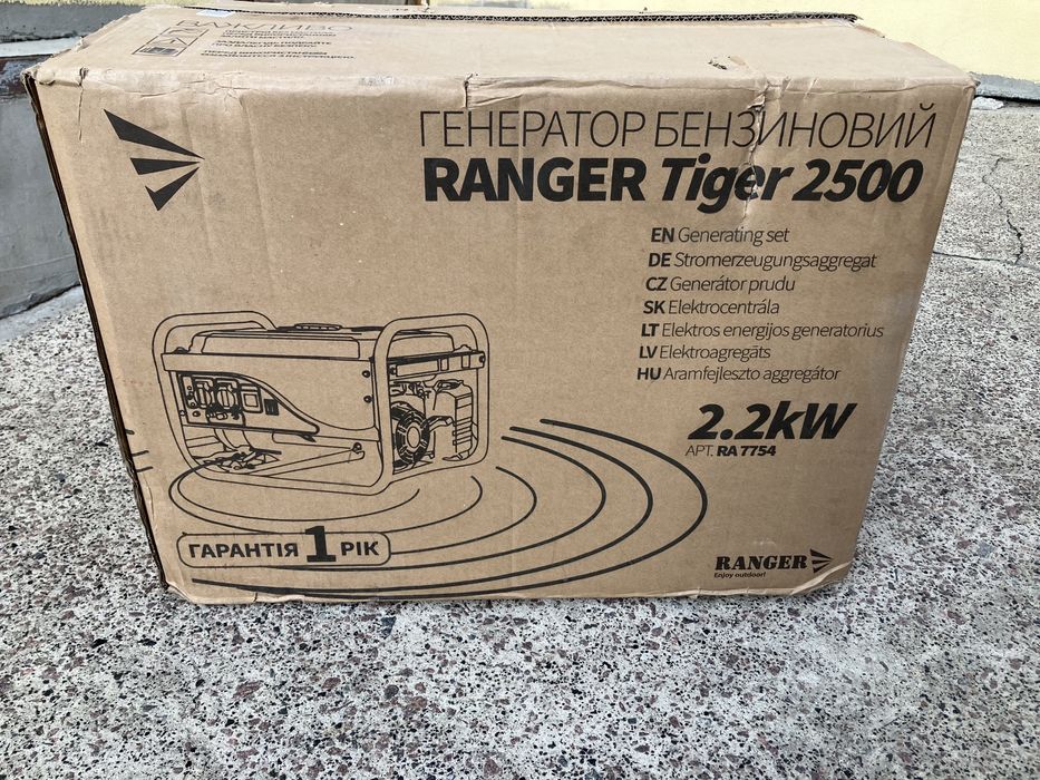 Бензиновий генератор RANGER Tiger 2500