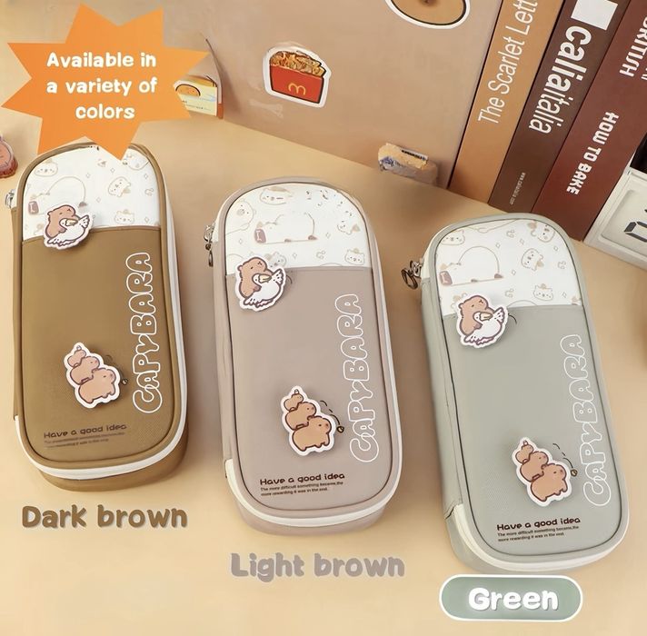 Пенал Капибара Capybara пенал шкільний для хлопчика пенал для дівчаток