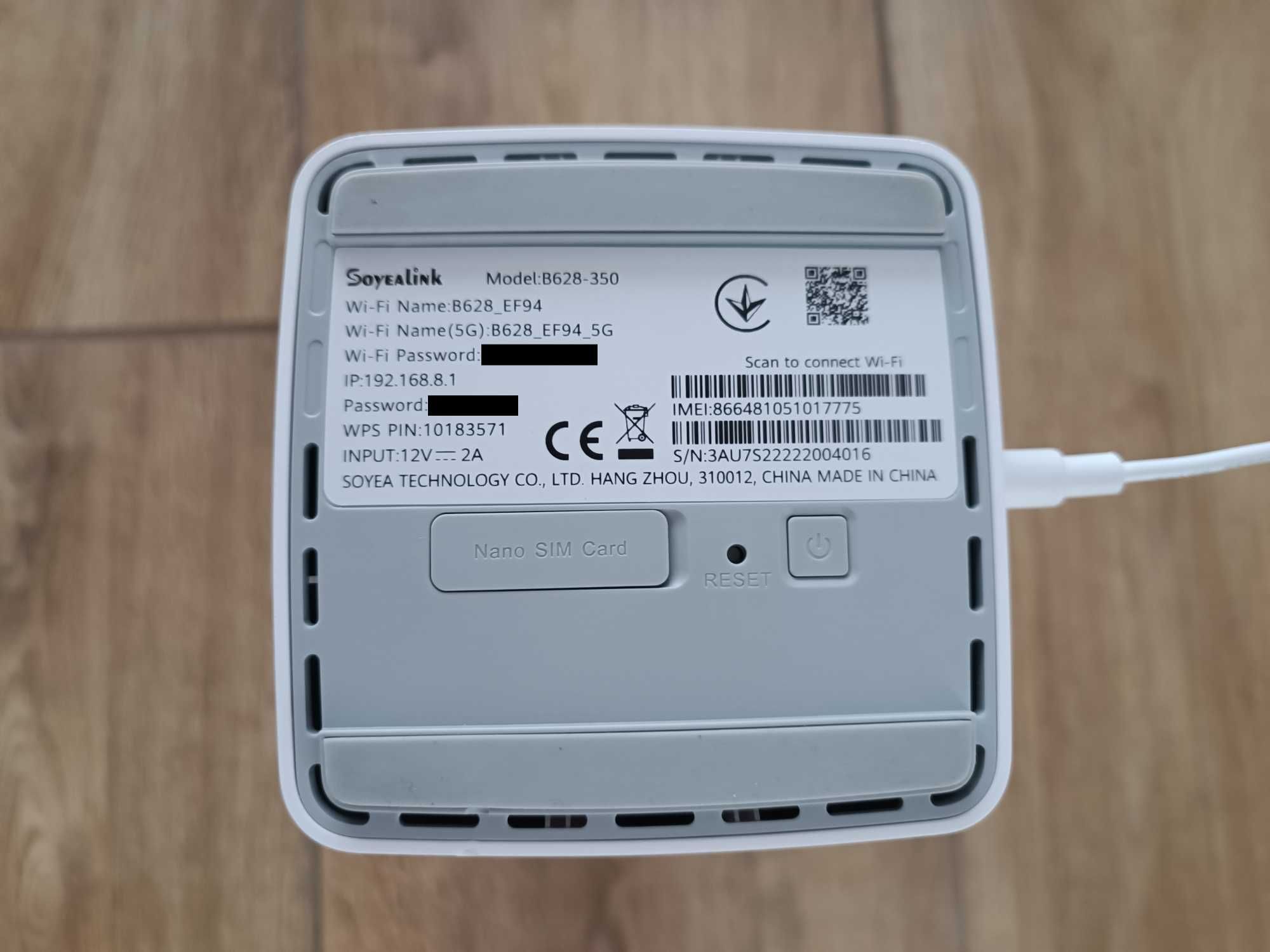 Router LTE Soyealink (Huawei) 4G+ CPE Pro3 B628-350 AC1200 5GHz SIM