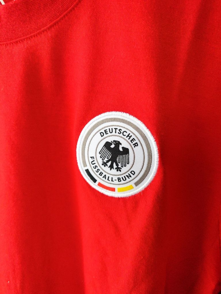 Koszulka z długim rekawem DFB Fussball, rozmiar M, nowa z metką. Wymia
