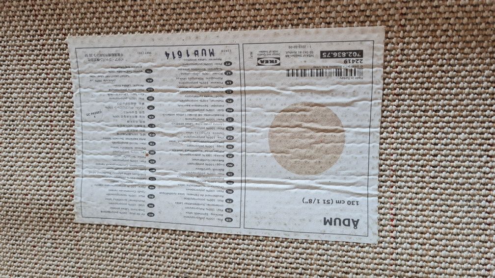 Dywan okrągły Ikea