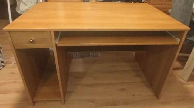 Biurko szkolne komputerowe duże 120cmx75cm