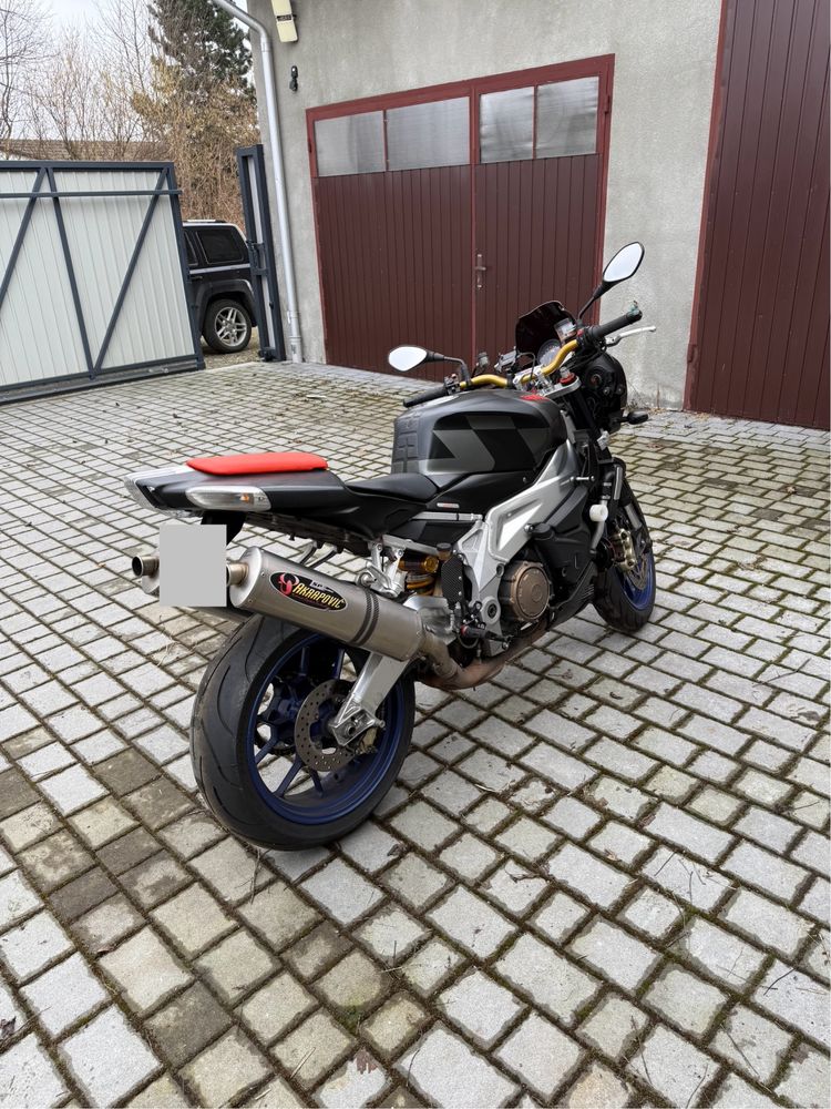 Aprilia RSV 1000 Tuono Akrapovic Nowe Opony Akumulator Oplaty Zamiana