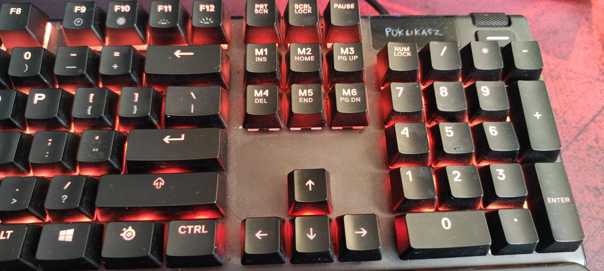 Klawiatura steelseries Apex 5 jak nowa!