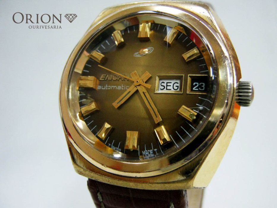 Enicar Day-Date Automatic