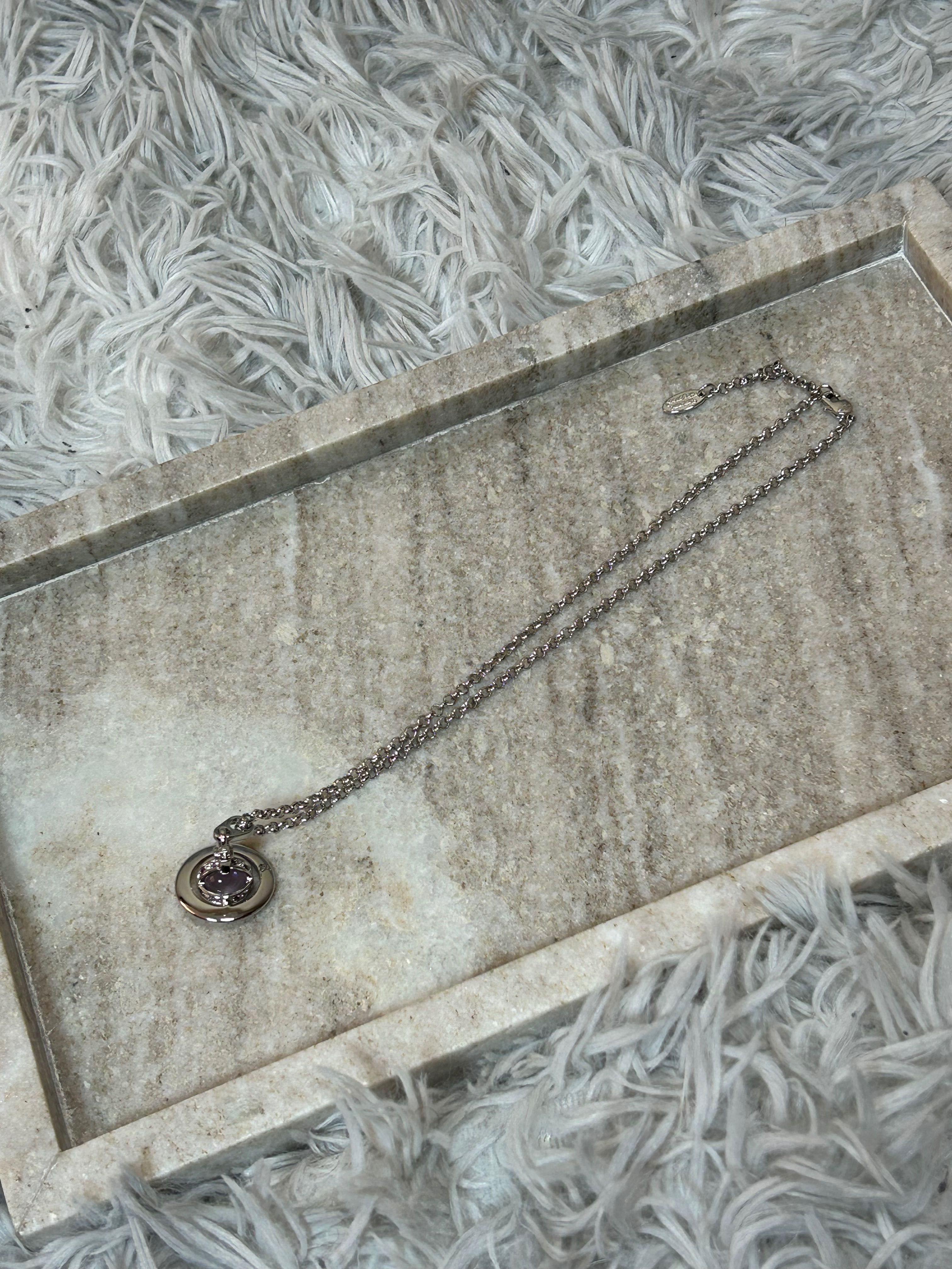 Подвеска Vivienne Westwood Mini Orb Purple