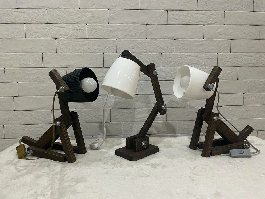 Настільна лампа, світильний. Гарний подарунок. Ручна робота.