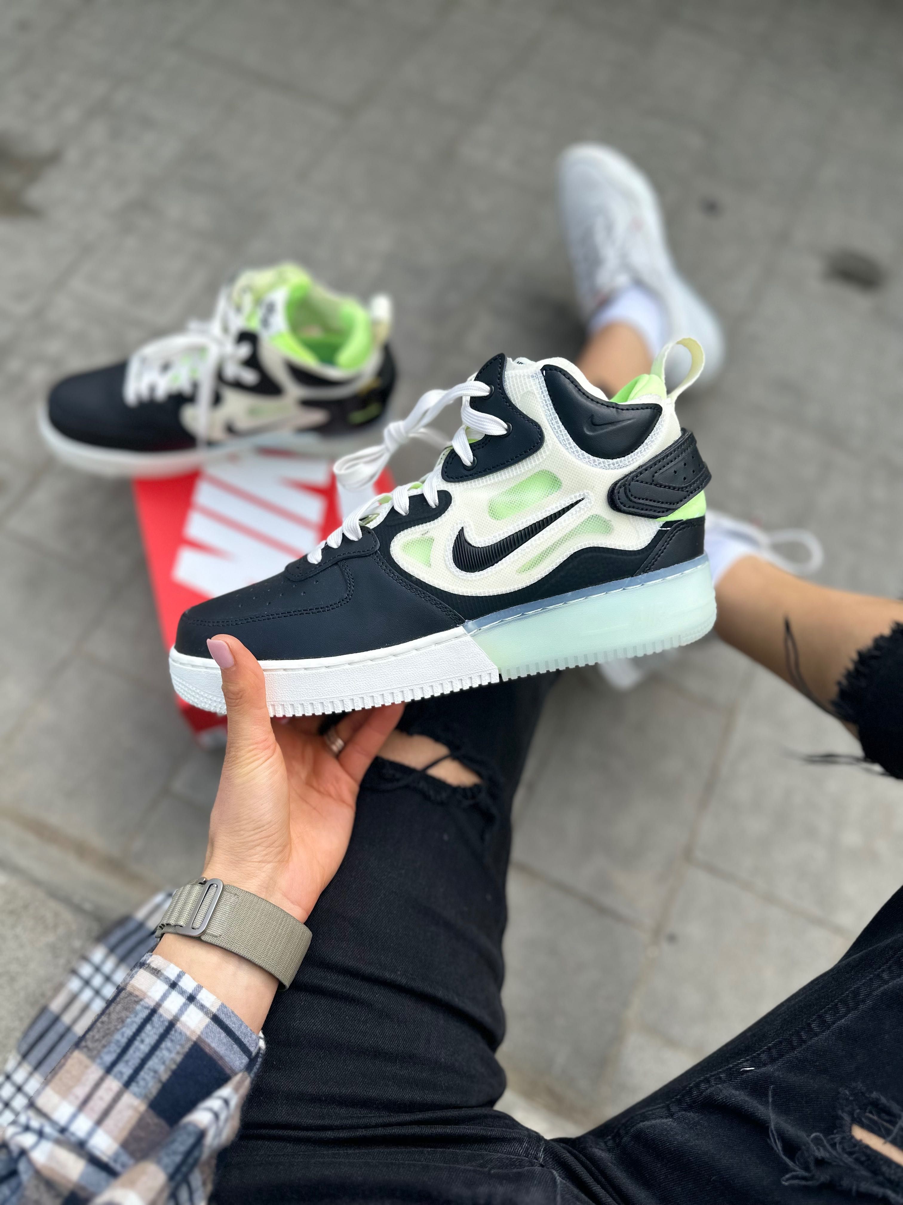 Чоловічі Оригінальні кросівки Nike Air Force 1 Mid React DQ1872 100