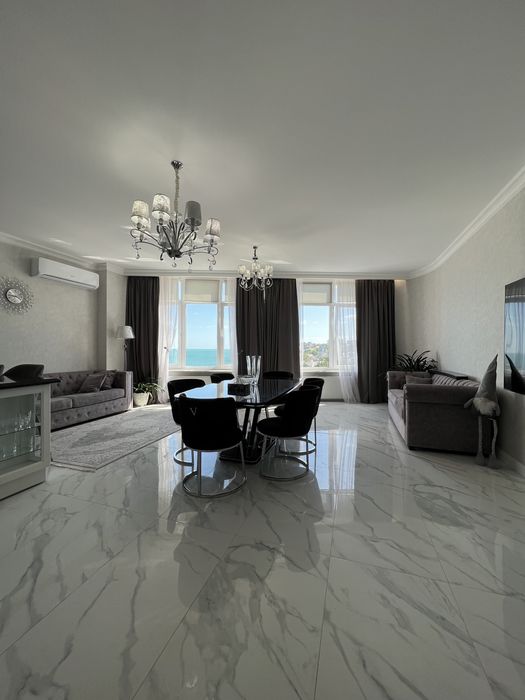 Аркадия! Шикарная 3 комн. кв. у Моря! Морская симфония. Вид на Море!