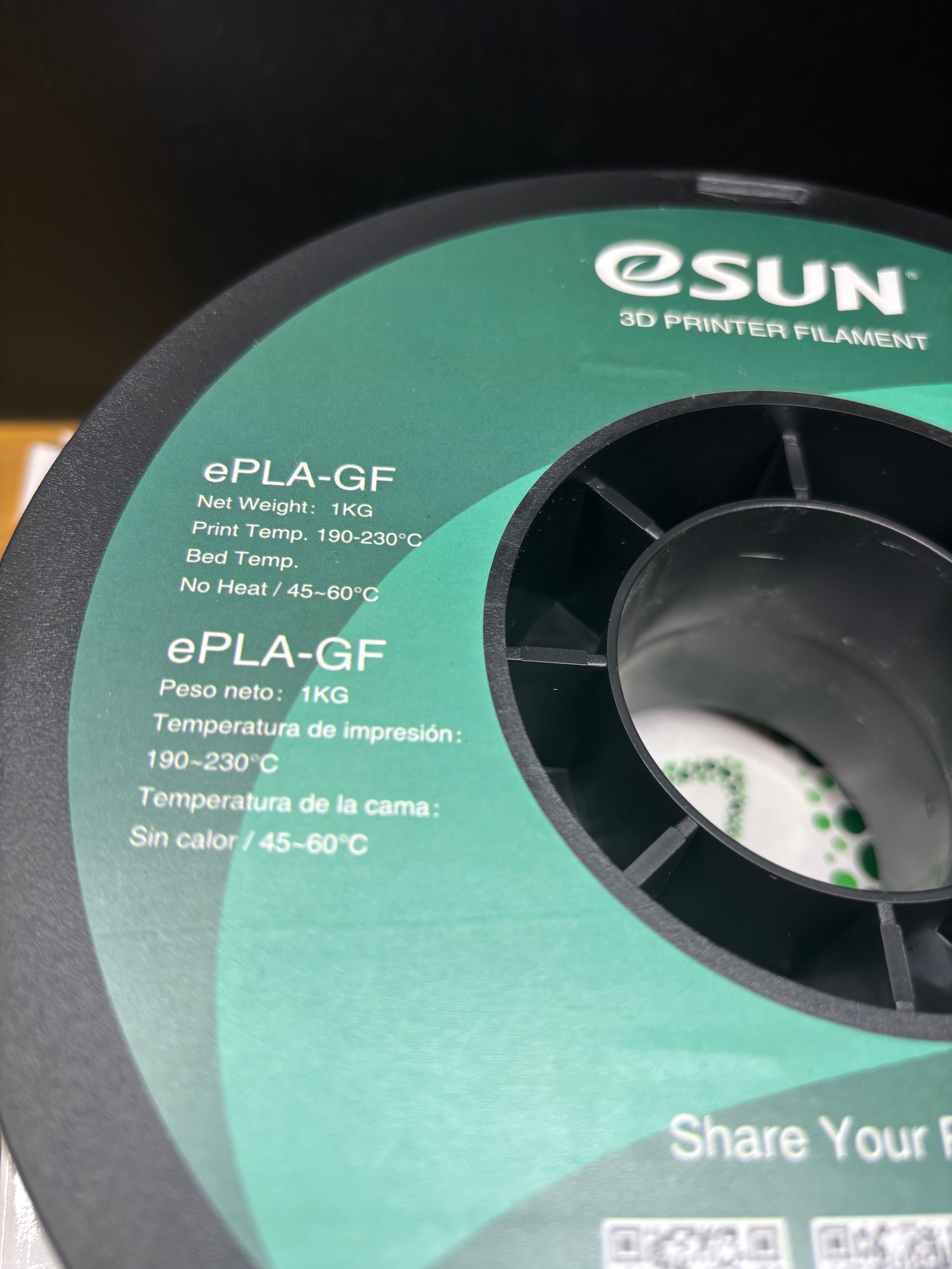 Філамент для 3Д друку eSun ePLA-GF Natural