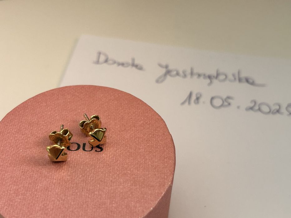 Kolczyki Tous Tack Vermeil