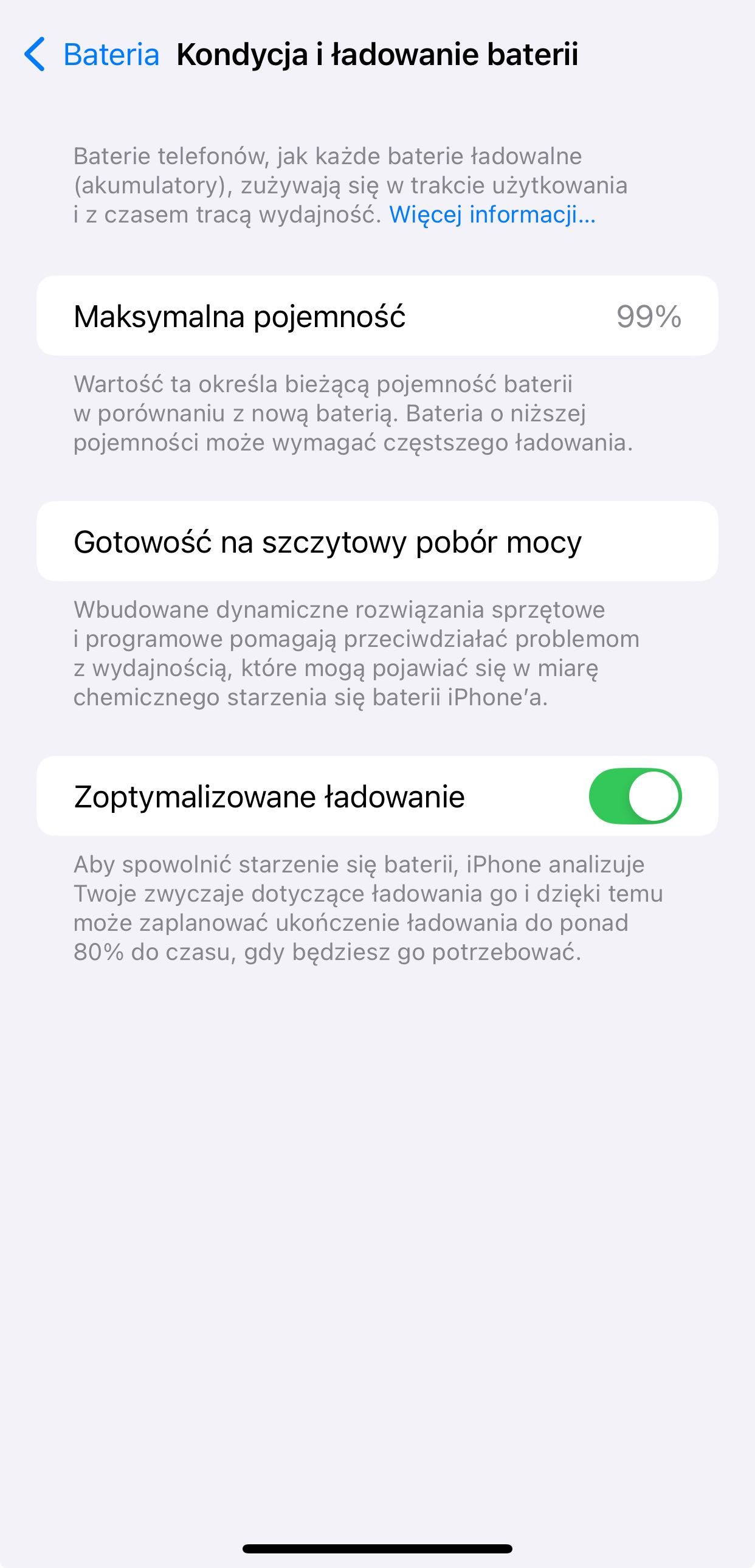 Apple iPhone 11 Pro Max 64GB Dual SIM Szary (MWHD2PM/A) - nowa bateria