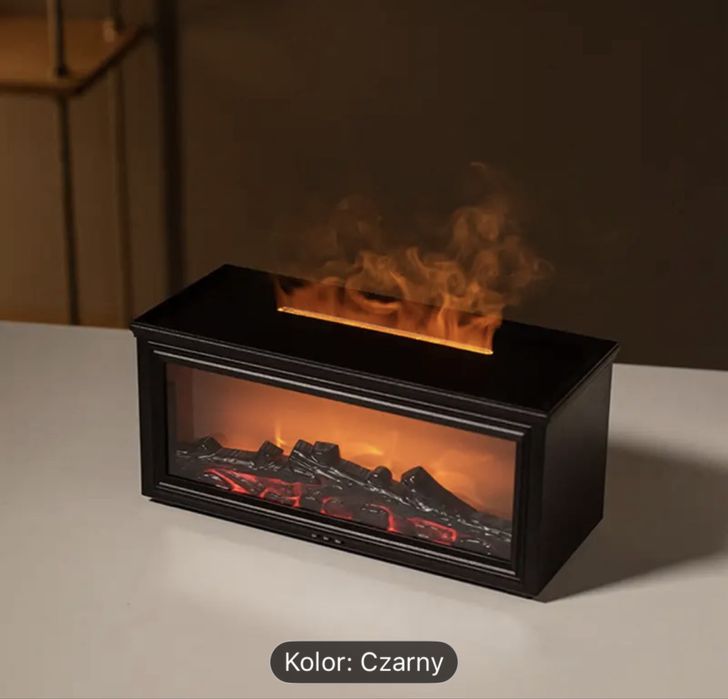 Kominek zapachowy led-dyfuzor aromatyczny z efektem płomienia