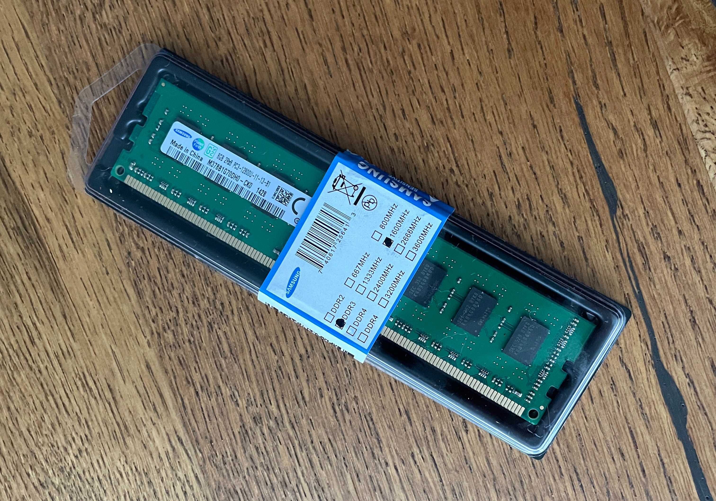 pamięć RAM SAMSUNG DDR3 8GB 1600 MHz