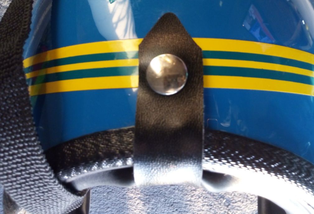 Kask orzeszek PRL stary kolekcjonerski Helmet  oryginał duzy rozmiar