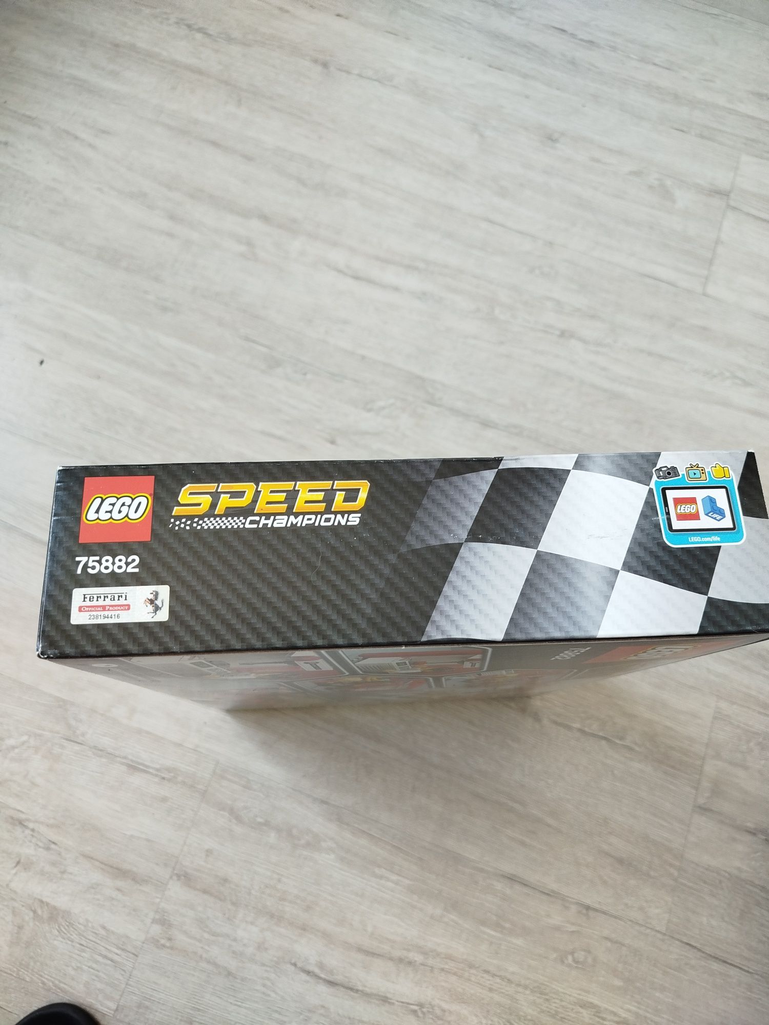 LEGO 75882 Speed Champions Ferrari FXX K i centrum techniczne