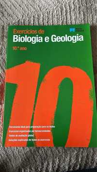 Livro exercícios de Biologia e Geologia 10ano