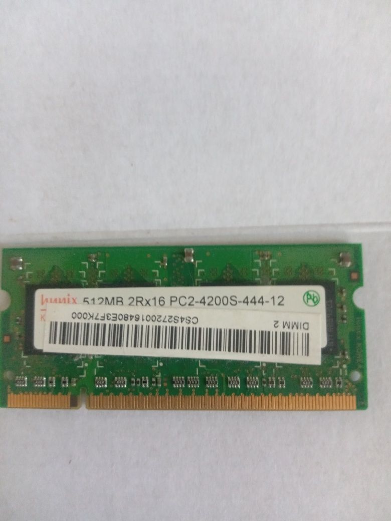 Оперативна пам'ять ddr2 для ноута