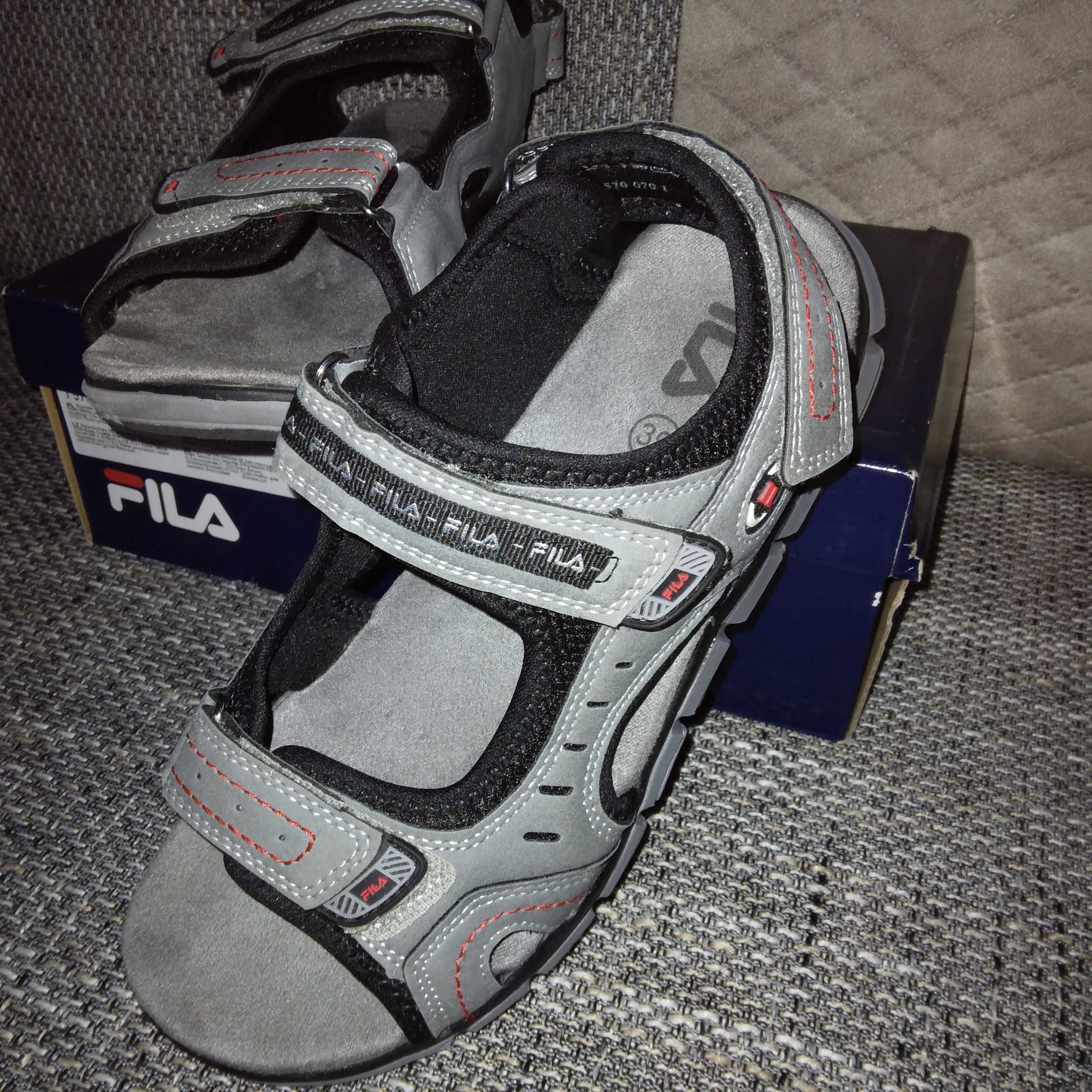 Sandały jak NOWE Fila 39 chłopięce