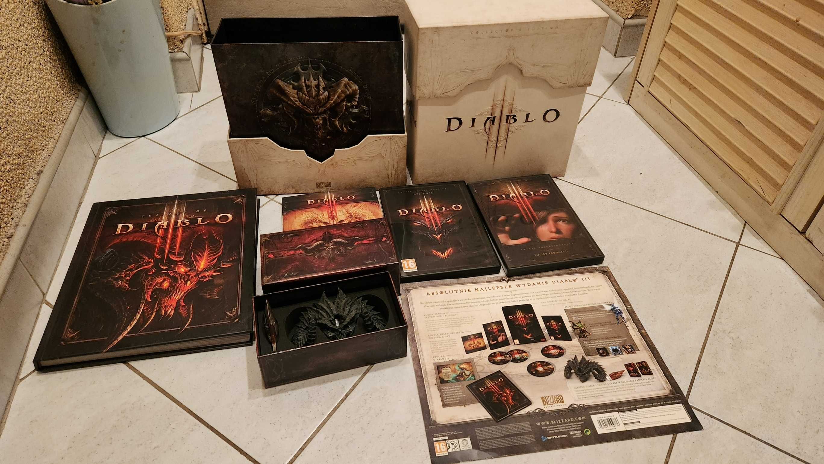 Edycje Kolekcjonerskie Diablo III i Starcraft II