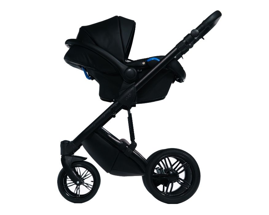 Wózek 3w1 DADA PRAMS Max 500 Pure Black Model2021