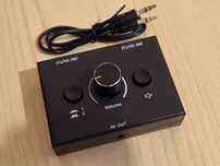 Przełącznik Audio Stereo 3.5mm 2x1/1x2 dwukierunkowy