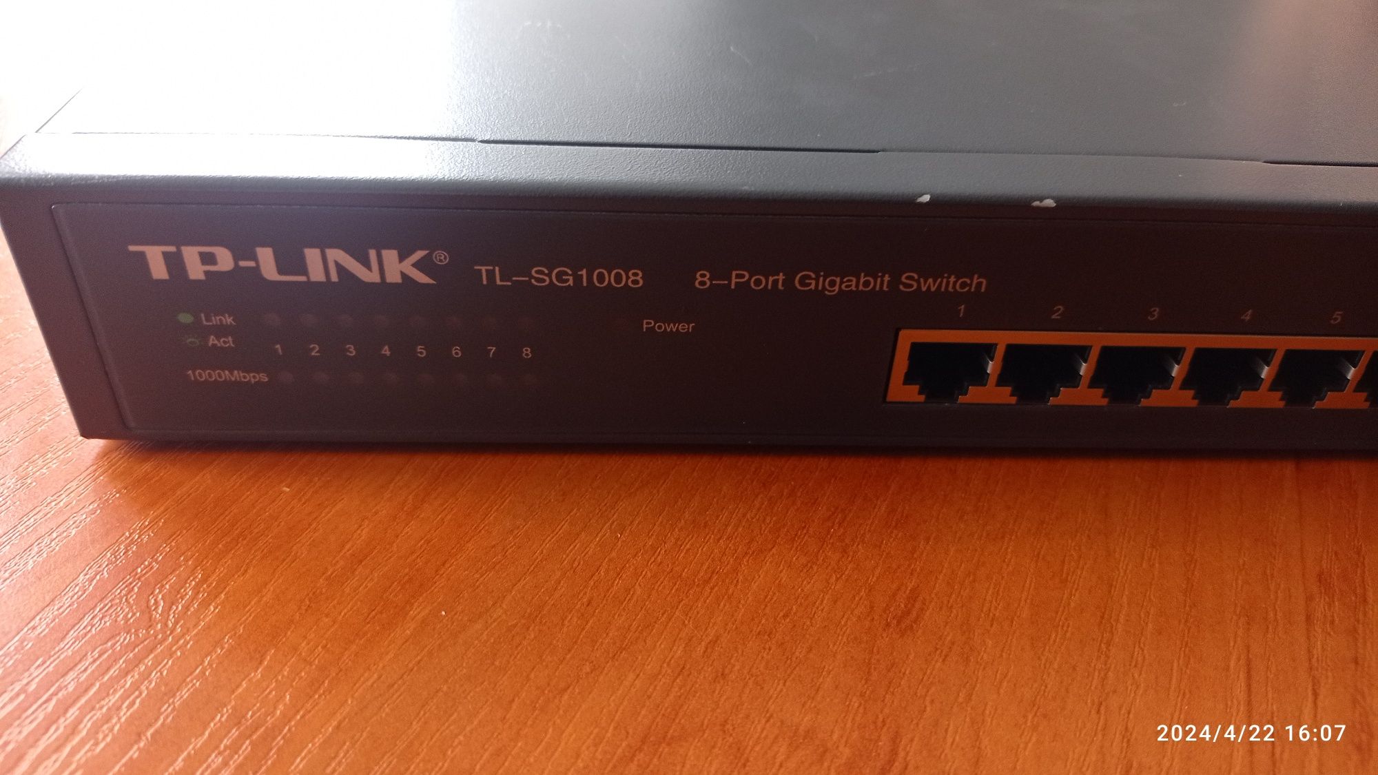 Switch 8-port TP-Link TL-SG1008