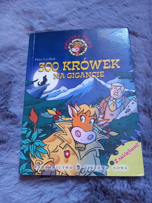 300 krówek na gigancie książka dla dziecka krówki krowa krowy