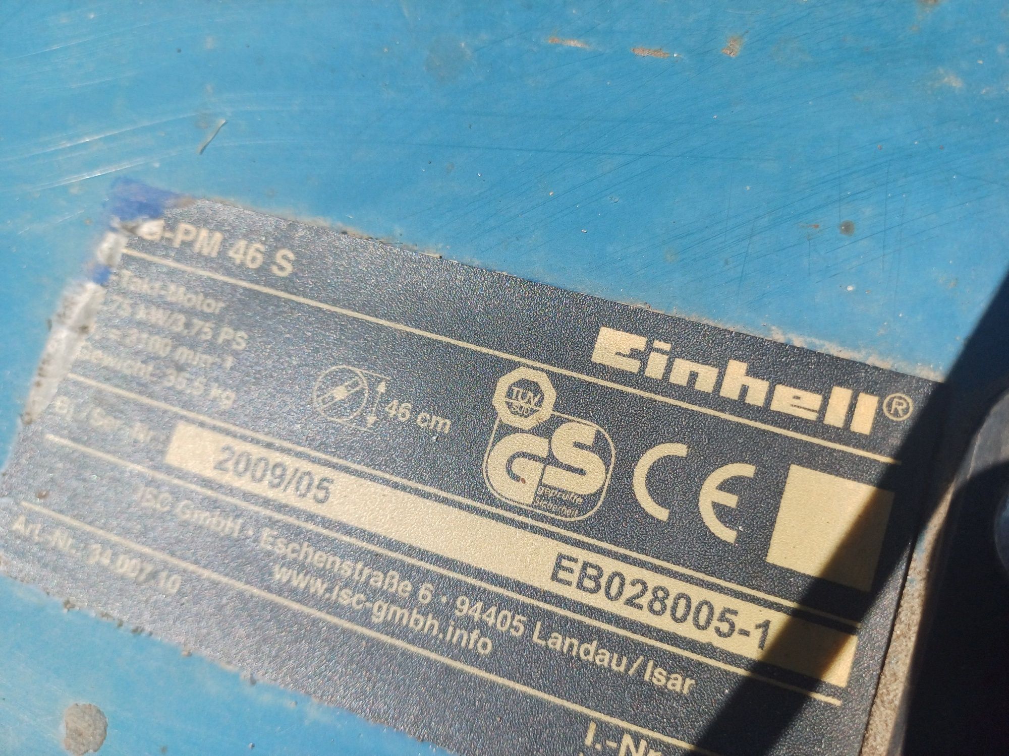 Spalinowa kosiarka do trawy z napędem Einhell GC PM 46 cm super stan