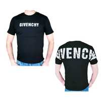 Koszulka T-Shirt Męski Givenchy Paris  czarna