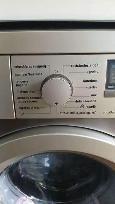 Máquina roupa Siemens inox para peças