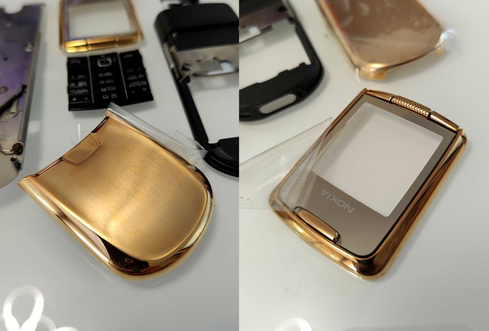 NOKIA 8800 CLASSIC GOLD/SIROCCO GOLD ! Новые сервисные корпуса !