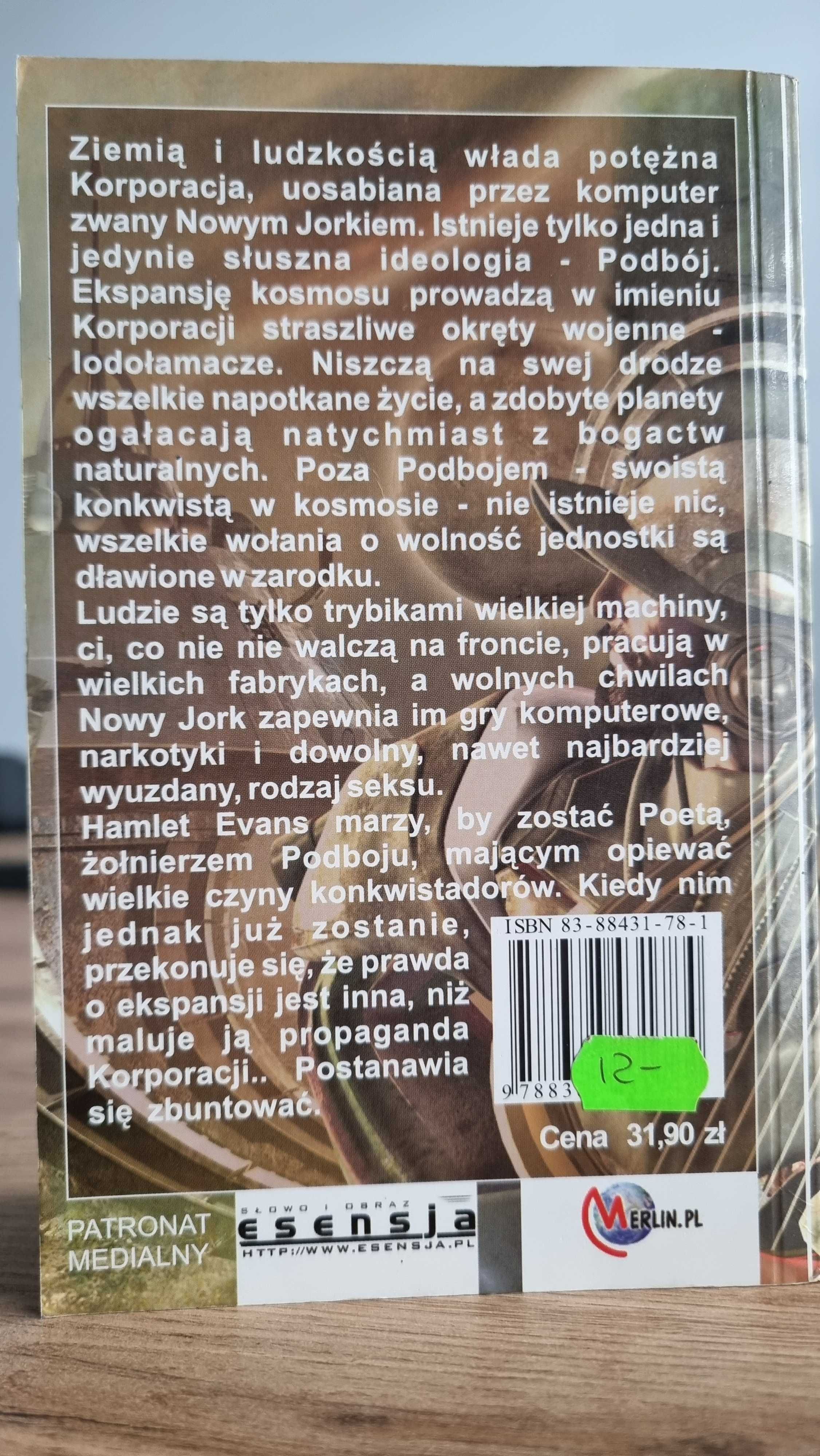 "Krople światła" - Rafael Marin, Wydanie I, Bestseller w Hiszpanii!