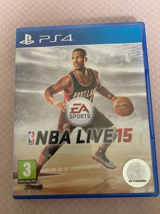 Gra NBA live 15 PS4