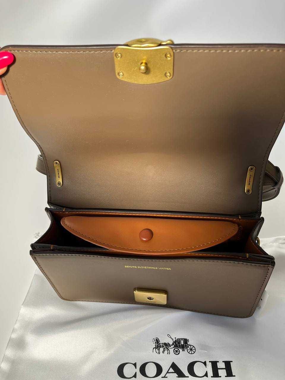 Сумка Coach Bandit коричневая