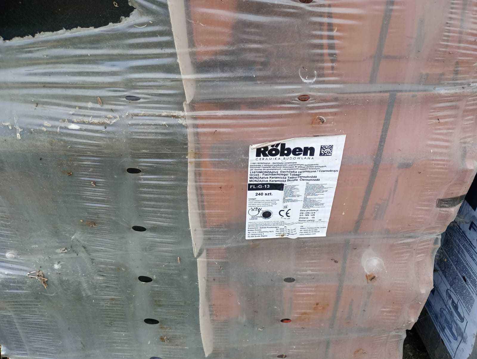 Dachówka Roben FL-G-13 Monza Plus CZARNA Tobage