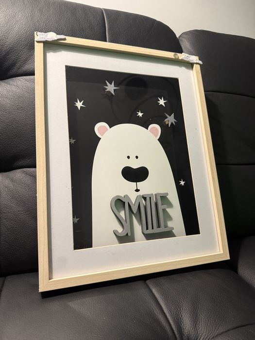 Obrazek dekoracyjny, podświetlany SMILE zakupiony w sklepie Home&you