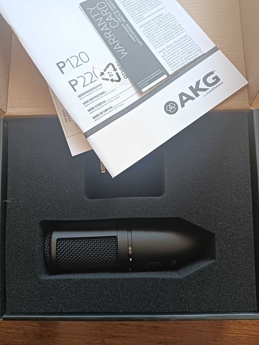 Microfone condensador AKG p120