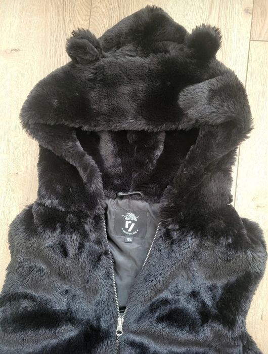 Kamizelka pluszowa z uszami