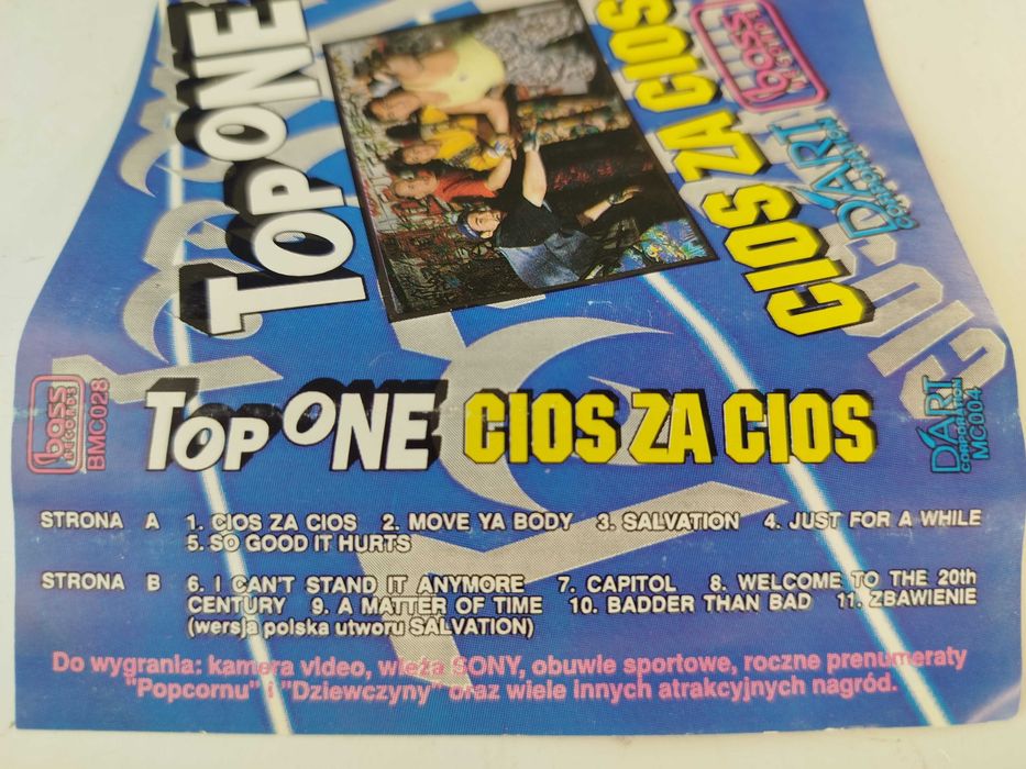 TOP ONE Cios za Ciosem Disco Polo kaseta