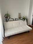Sofa branco semi novo