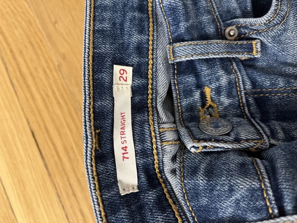 Levis straight 714 29/32 spodnie