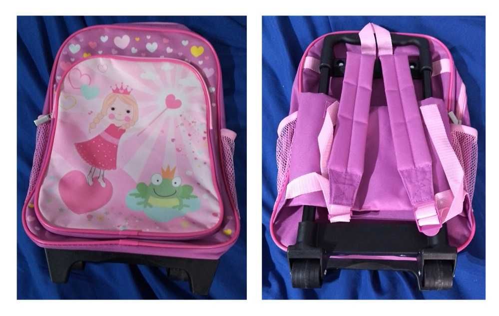 Mochila infantil Idena com carrinho (1339)
