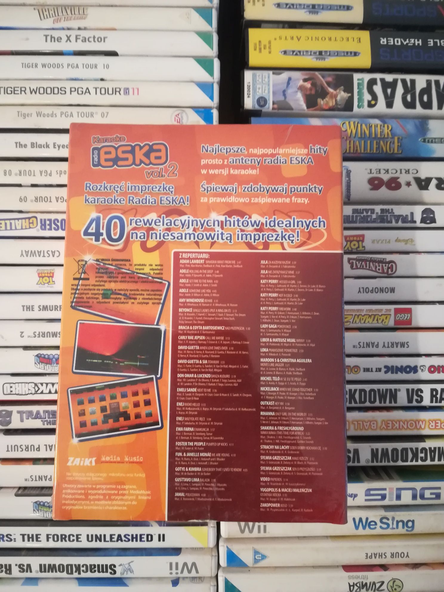 Karaoke radio Eska vol.2 vol. 2 plus mikrofon nowa folia pc