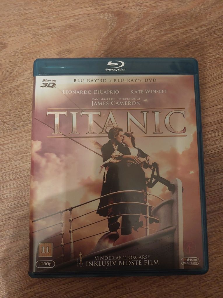 Titanic 3D 6x Bluray bez pl. Wydanie eng.