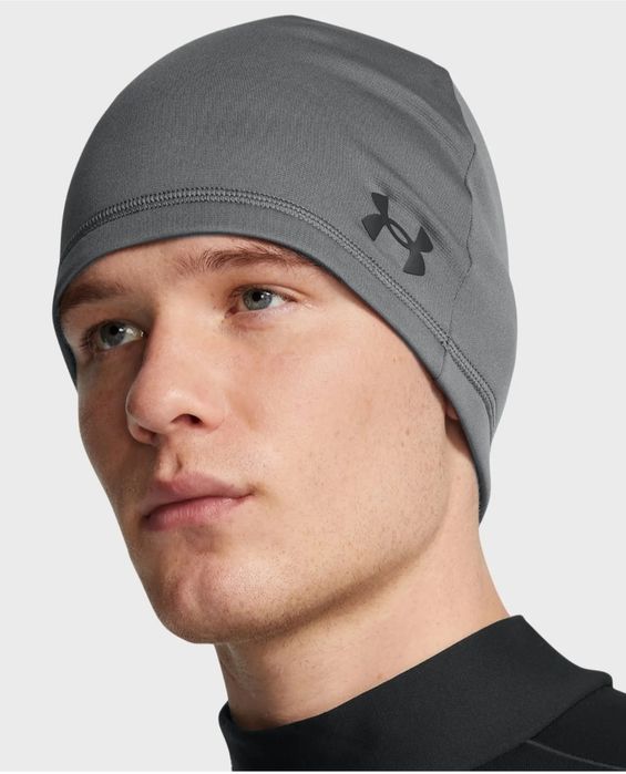 Шапка чоловіча Under Armour UA Storm Beanie сіра 1365918-012