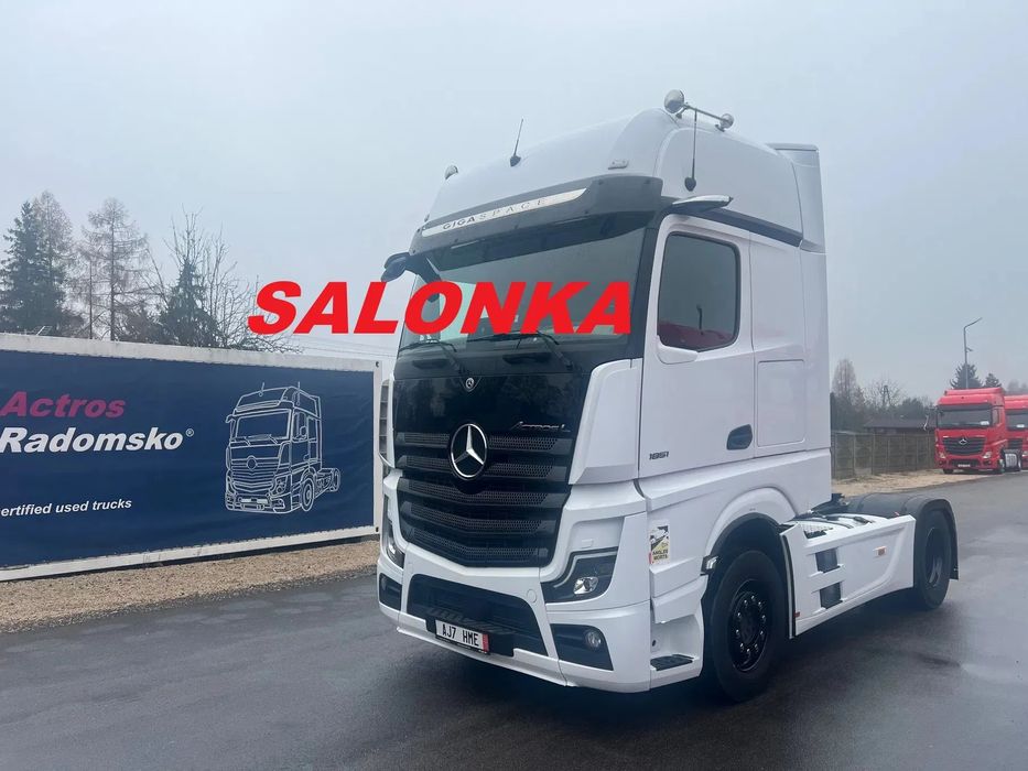Mercedes-Benz ACTROS L bez retardera prokontraktowy  1851LS GIGA SALONKA km  silnik3generacji aktywny tempomat