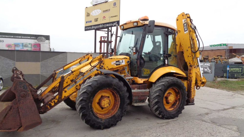 JCB 4CX 2007. Sprowadzona servopower klima